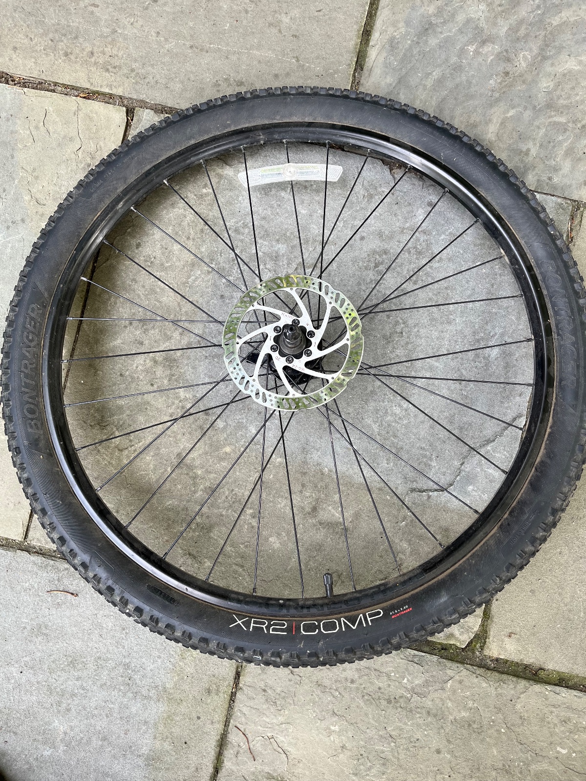 Trek Marlin front wheel and disc brake
